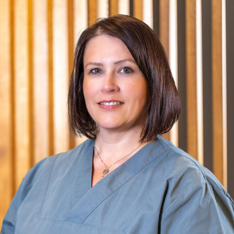 Porträt Praxismanagerin Bianca Strebl