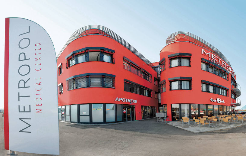 Aussenansicht Ärztehaus im MMC