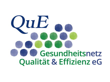 Logo QuE Gesundgeitsnetz
